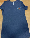 Cold Country Salmon Fan Tshirt - Womens